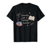 Reading Teacher Book Lover School Librarian Value Graphic T-Shirt