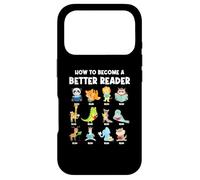 Reading Teacher How to Become a Better Reader Book Lover Fun Case for iPhone 17 Pro