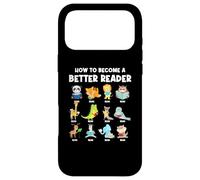 Reading Teacher How to Become a Better Reader Book Lover Fun Case for iPhone 17 Pro Max