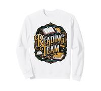 Reading Team Colorful School Design Sweatshirt
