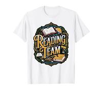 Reading Team Colorful School Design T-Shirt