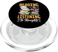 Reading The Art Of Listening To Thoughts PopSockets PopGrip for MagSafe