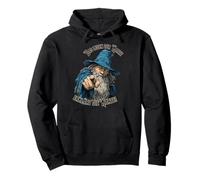 Reading the card explains the card! / Wizard Pullover Hoodie
