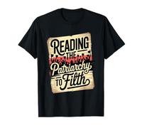 Reading The Patriarchy to Filth Feminist Bookworm T-Shirt