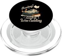 Reading? Thought we were cuddling PopSockets PopGrip for MagSafe