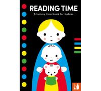 Reading Time: A high-contrast fold-out tummy time book with first words for babies (Tummy time)