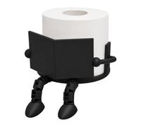 Reading Toilet Roll Holder Funny Cartoon Toilet Paper Holder - Freestanding 3D Printed Creative Shaped Cartoon Loo Roll Stand,Creative Bathroom Decor & Tissue Paper Storage