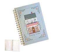 Reading Tracker Journal, Guided Reading Log with Challenges & Stats Pages, A5 Hardcover Book Journal, Read Tracker Tracking Notebook for Track Books Read & Reading Progress for Book Lovers (A)