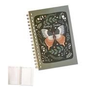 Reading Tracker Journal, Guided Reading Log with Challenges & Stats Pages, A5 Hardcover Book Journal, Read Tracker Tracking Notebook for Track Books Read & Reading Progress for Book Lovers (D)