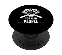 Reading Tracks Better Than You Read People Coyote Hunting PopSockets Adhesive PopGrip