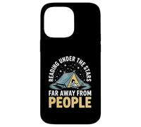 Reading Under The Stars Far Away From People Book Lover Case for iPhone 14 Pro Max