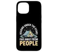 Reading Under The Stars Far Away From People Book Lover Case for iPhone 15