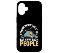 Reading Under The Stars Far Away From People Book Lover Case for iPhone 16