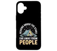 Reading Under The Stars Far Away From People Book Lover Case for iPhone 16 Plus