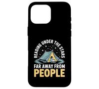 Reading Under The Stars Far Away From People Book Lover Case for iPhone 16 Pro Max