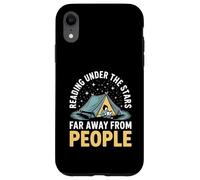 Reading Under The Stars Far Away From People Book Lover Case for iPhone XR