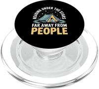 Reading Under The Stars Far Away From People Book Lover PopSockets PopGrip for MagSafe