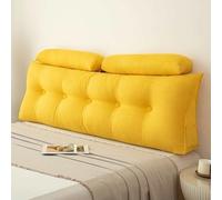 Reading Wed Pillow Neck Support Cush with Removable Cover Side ket Design for Sofa & Bed Ideal for Bedroom & Dorm (A 70 * 19.6 * 7.8 in)