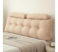 Reading Wed Pillow with Neck Support Removable Cover Side ket Design for Sofa Bedroom Dorm Room - 70 x 19.6 x 7.8 in t & Support