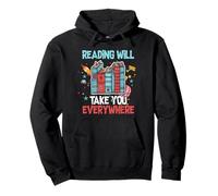 Reading Will Take You Everywhere T-Shirt | Bookworm Gift Pullover Hoodie