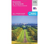 Landranger 175 Reading, Windsor, Henley-On-Thames & Bracknell Map With Digital Version - Pink, Pink One Size