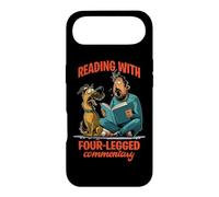 Reading with four-legged commentary Case for iPhone Air