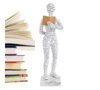 Reading Woman Figurine - Reading Women Sculpture Decoration | Creative Resin Collectible Reading Figurines, Unique Reading Women Sculpture Decoration for Women, Desk