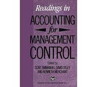 Readings in Accounting for Management Control (Chapman & Hall Series in Accounting and Finance)