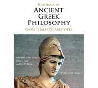 Readings in Ancient Greek Philosophy : From Thales to Aristotle