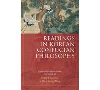 Readings in Korean Confucian Philosophy
