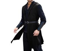 Readings in Medieval History Elegant Sleeveless Vest Cosplay Costume Style for Festival Role Play Halloween Party Outfit Cat Noir Cosplay Costume, black, M