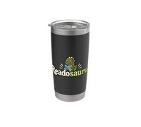 Readosaurus Funny Book Lover Reading Humor Readers Stainless Steel Insulated Tumbler