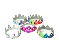 READY 2 LEARN Anthony Peters Make Your Own Crowns & Tiaras Art and Craft Activity Pack (Pack of 12)