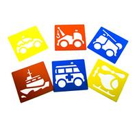 READY 2 LEARN Emergency Services Stencils (Set of 6)