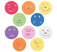 READY 2 LEARN Giant Stampers | Feelings | Set of 10 | Social Emotional Learning Stamps for Kids | Preschool Crafts