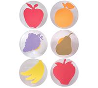 READY 2 LEARN Giant Stampers | Fruit | Set of 6 | Stamps for Kids | Easy-Grip Washable Set for Toddlers, Arts & Crafts