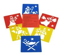 READY 2 LEARN Nativity Stencils (Set of 6)