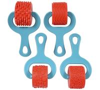 READY 2 LEARN Paint & Dough Explorers | 4 Patterns | Set 1 | Imagine Colors | Playdough Accessories | Paint Stamps and Clay Tools for Kids