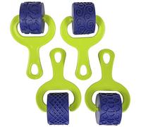 READY 2 LEARN Paint & Dough Explorers | 4 Patterns | Set 2 | Imagine Colors | Playdough Accessories | Paint Stamps and Clay Tools for Kids