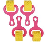 READY 2 LEARN Paint & Dough Explorers | 4 Patterns | Set 3 | Imagine Colors | Playdough Accessories | Paint Stamps and Clay Tools for Kids