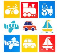 READY 2 LEARN Transportation Stencils, Set of 6
