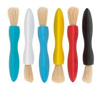 READY 2 LEARN Triangle Grip Paint Brushes, Set of 6, Ages 18m+
