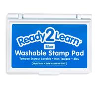 READY 2 LEARN Washable Stamp Pad, Blue, Non-Toxic, Fade Resistant
