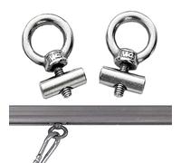 READY 2Pcs Stainless Steel Awning Rail Stoppers For V VV Caravan Motorhome Campervan Boat, Multi Function