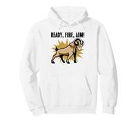 Ready Aim Fire Star Sign Horoscope Zodiac Sign Pullover Hoodie