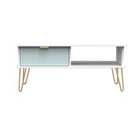 Ready Assembled 2 U Bexley 1 Drawer Coffee Table (Ready Assembled) in Duck Egg Blue Ready Assembled 2 U Duck Egg Blue