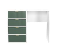 Ready Assembled 2 U Bexley 4 Drawer Vanity (Ready Assembled) in Green Ready Assembled 2 U Green