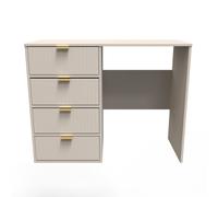 Ready Assembled 2 U Bexley 4 Drawer Vanity (Ready Assembled) in Taupe Ready Assembled 2 U Taupe