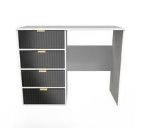 Ready Assembled 2 U Bexley 4 Drawer Vanity (Ready Assembled) in True Black Ready Assembled 2 U True Black