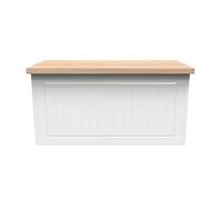 Ready Assembled 2 U Cambridge Blanket Box (Ready Assembled) in White Ready Assembled 2 U White